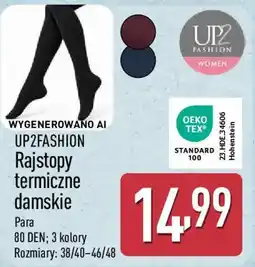 ALDI UP2FASHION Rajstopy termiczne damskie oferta