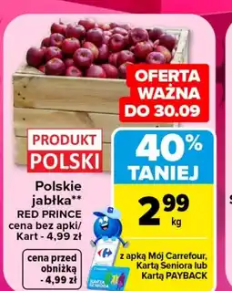 Carrefour Jabłka Carrefour oferta