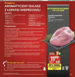 Delikatesy Centrum Łopatka wieprzowa Lady oferta