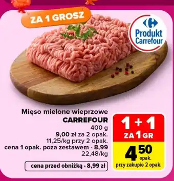Carrefour Mięso mielone Carrefour oferta