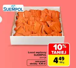 Carrefour Łosoś wędzony Suempol oferta