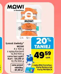 Carrefour Łosoś MOWI oferta