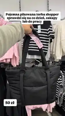 Pepco Pikowana torba shopper Bekkin oferta