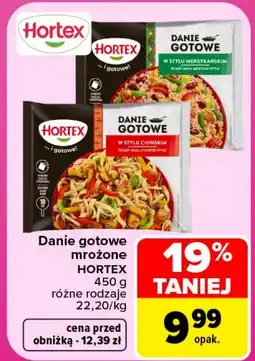 Carrefour Danie gotowe Hortex oferta