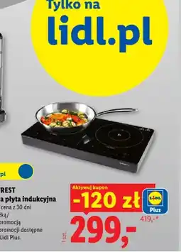 Lidl Podwójna płyta indukcyjna Silvercrest oferta