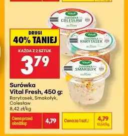 Biedronka Surówka Vital Fresh Colesław oferta