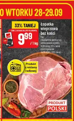Polomarket Łopatka wieprzowa bez kości oferta