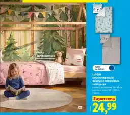 Lidl Dwustronna pościel dziecięca z mikrowłókna satynowego Lupilu oferta