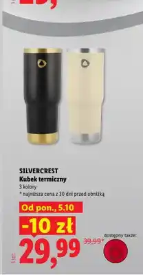 Lidl Kubek termiczny Silvercrest oferta