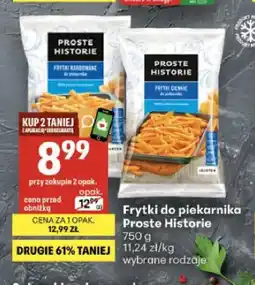 Delikatesy Centrum Frytki do piekarnika karbowane Proste Historie oferta
