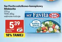 Delikatesy Centrum Ser Favita sałatkowo-kanapkowy Mlekovita oferta