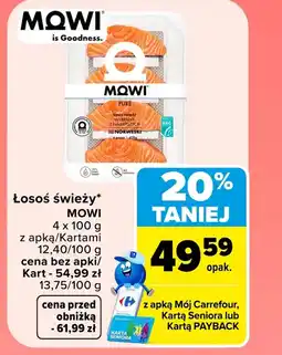 Carrefour Łosoś MOWI oferta
