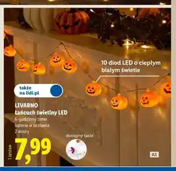 Lidl Łańcuch świetlny LED Livarno oferta