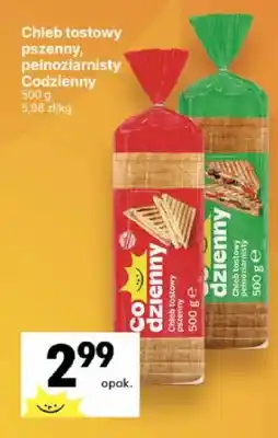 Delikatesy Centrum Chleb tostowy pszenny Codzienny oferta
