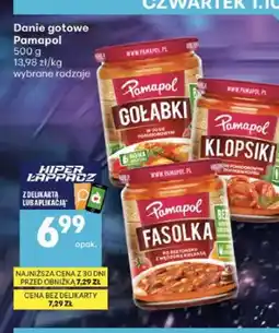 Delikatesy Centrum Danie gotowe Pamapol gołąbki w sosie pomidorowym oferta
