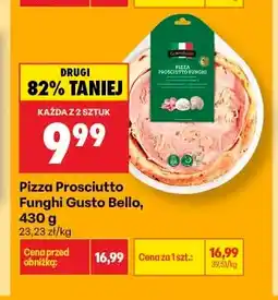 Biedronka Pizza Prosciutto Funghi Gusto Bello oferta