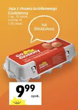 Delikatesy Centrum Jajka kurze z chowu ściółkowego Codzienny oferta