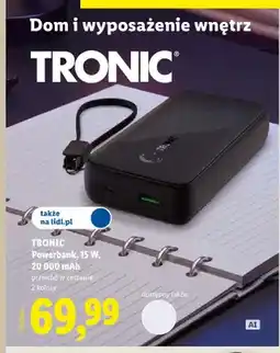 Lidl Powerbank Tronic oferta