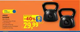 Lidl Kettlebell 6 kg Crivit oferta