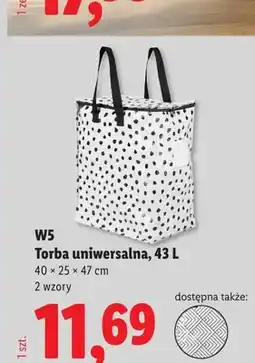 Lidl Torba uniwersalna 43 l W5 oferta