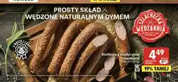 Delikatesy Centrum Kiełbasa z tradycyjnej wędzarni Szlachecka Wędzarnia oferta