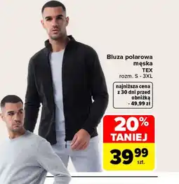 Carrefour Bluza polarowa męska TEX oferta