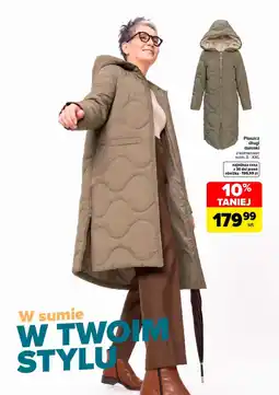 Carrefour Płaszcz damski oferta