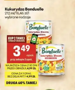 Delikatesy Centrum Kukurydza Bonduelle Złocista z groszkiem oferta