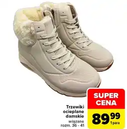 Carrefour Trzewiki ocieplane oferta