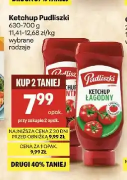 Delikatesy Centrum Ketchup Pudliszki pikantny oferta