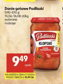 Delikatesy Centrum Danie gotowe Pudliszki oferta