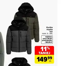 Carrefour Kurtka męska TEX oferta