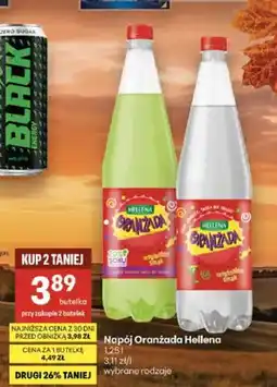 Delikatesy Centrum Napój Oranżada zielona Hellena oferta