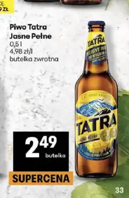 Delikatesy Centrum Piwo Tatra oferta