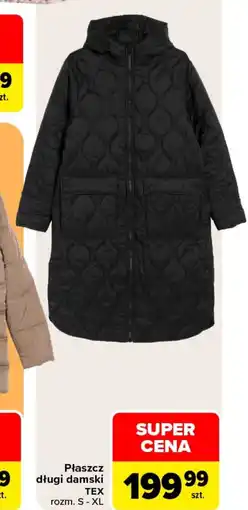 Carrefour Płaszcz damski TEX oferta