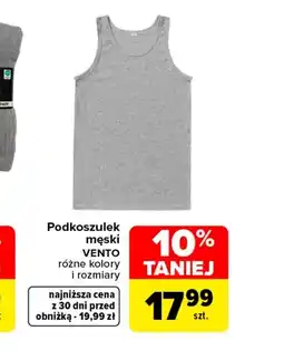 Carrefour Podkoszulek męski Vento oferta