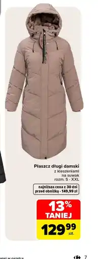 Carrefour Płaszcz damski oferta