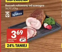 Delikatesy Centrum Boczek rolowany od szwagra Krakus oferta