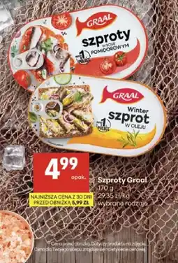Delikatesy Centrum Szproty w sosie pomidorowym Graal oferta