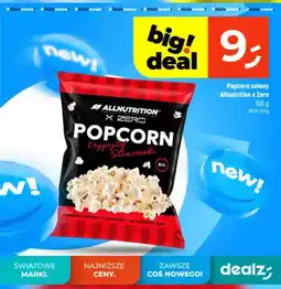 Dealz Popcorn solony Allnutrition x Zero oferta