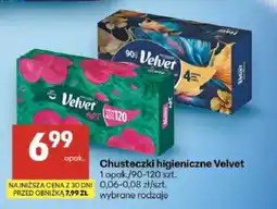 Delikatesy Centrum Chusteczki higieniczne Velvet Art 120 oferta