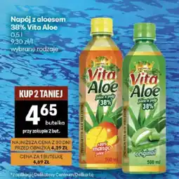 Delikatesy Centrum Napój z aloesem 38% Vita Aloe mango oferta