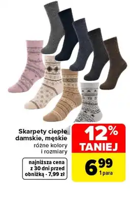 Carrefour Skarpety męskie oferta