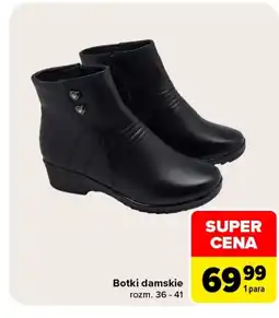 Carrefour Botki damskie oferta