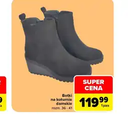 Carrefour Botki damskie oferta