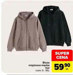 Carrefour Bluza męska TEX oferta