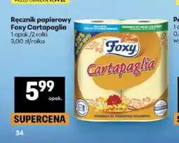 Delikatesy Centrum Ręcznik papierowy Foxy Cartapaglia 2-pak oferta