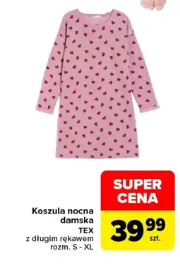 Carrefour Koszula nocna damska TEX oferta