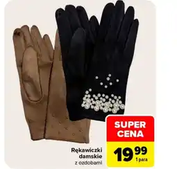 Carrefour Rękawiczki damskie oferta