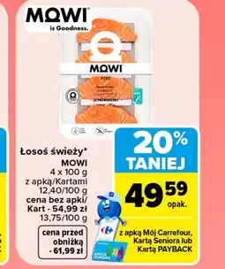Carrefour Market Łosoś MOWI oferta
